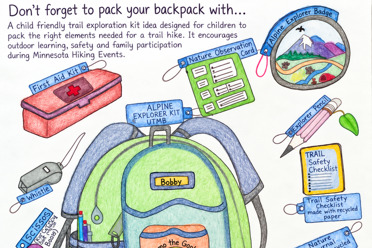 What to put in your Backpack for Trails